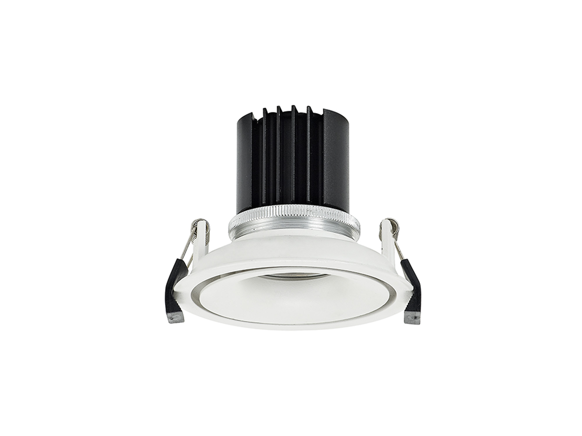 DM202018  Bolor 9 Tridonic Powered 9W 2700K 770lm 24° CRI>90 LED Engine White/White Fixed Recessed Spotlight, IP20